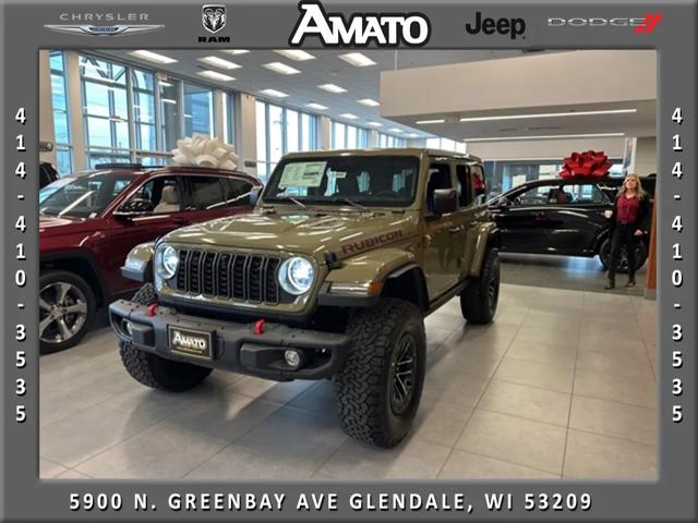 2025 Jeep Wrangler WRANGLER 4-DOOR RUBICON X
