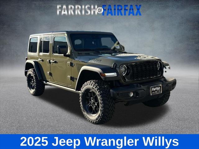 2025 Jeep Wrangler WRANGLER 4-DOOR WILLYS