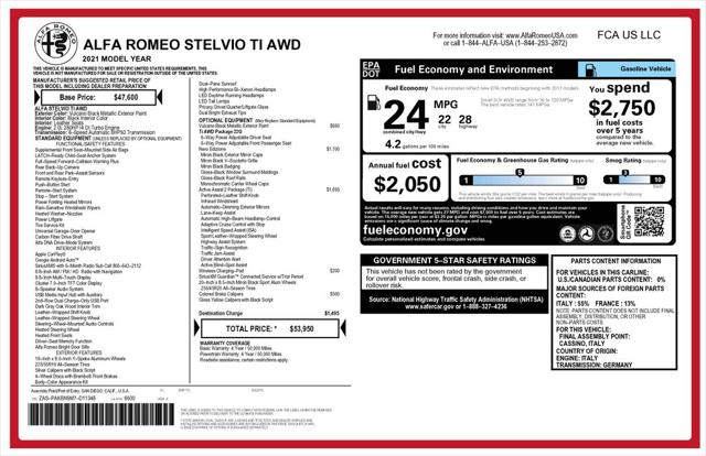 2021 Alfa Romeo Stelvio Ti AWD