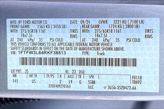 New 2024 Ford F-150 For Sale in OLIVE BRANCH, MS