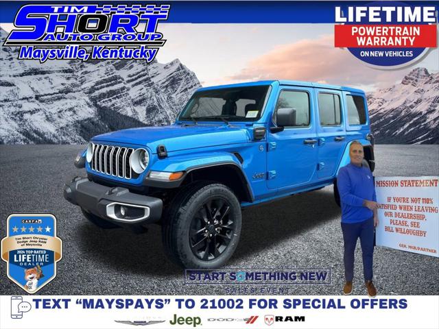 2025 Jeep Wrangler 4xe WRANGLER 4-DOOR SAHARA 4xe