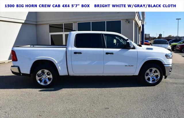 2025 RAM Ram 1500 RAM 1500 BIG HORN CREW CAB 4X4 57 BOX