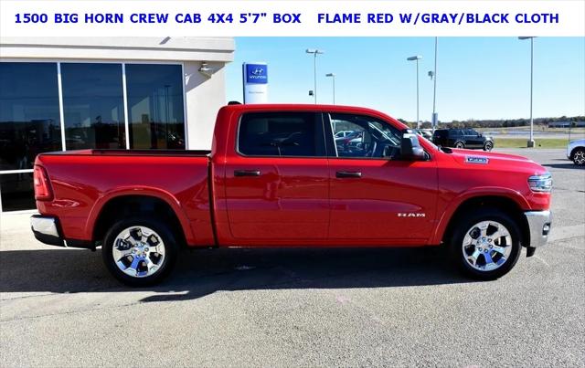 2025 RAM Ram 1500 RAM 1500 BIG HORN CREW CAB 4X4 57 BOX