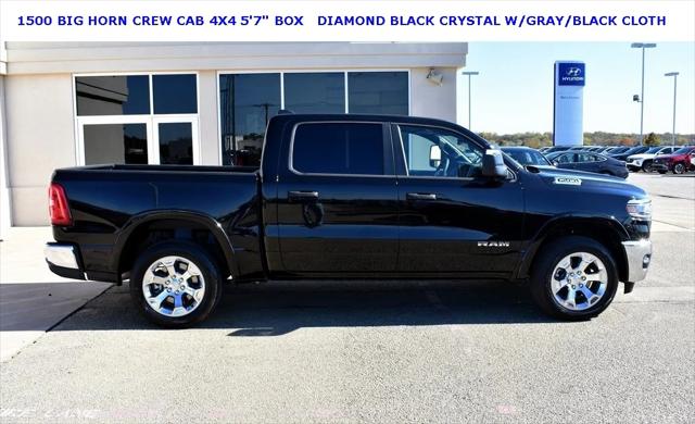 2025 RAM Ram 1500 RAM 1500 BIG HORN CREW CAB 4X4 57 BOX