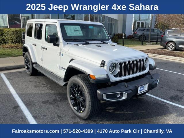 2025 Jeep Wrangler 4xe WRANGLER 4-DOOR SAHARA 4xe