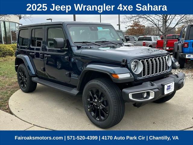 2025 Jeep Wrangler 4xe WRANGLER 4-DOOR SAHARA 4xe