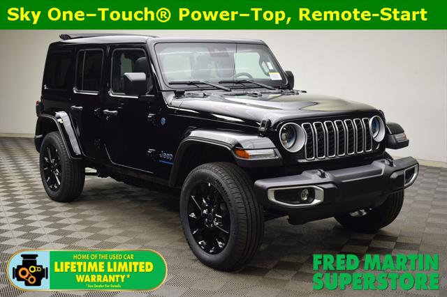 2025 Jeep Wrangler 4xe WRANGLER 4-DOOR SAHARA 4xe