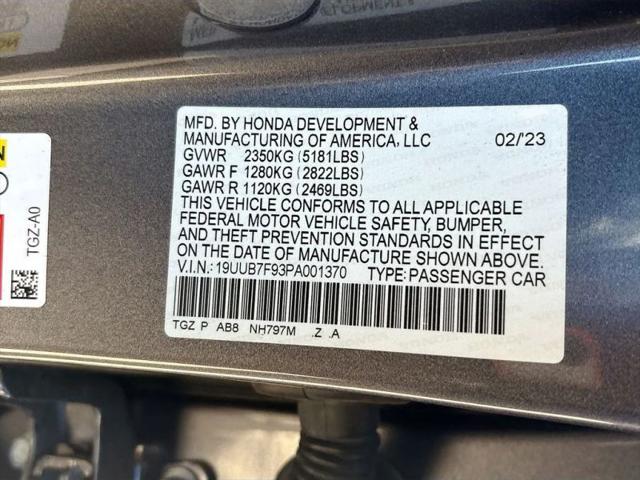 2023 Acura TLX Type S - HP Wheel and Tire