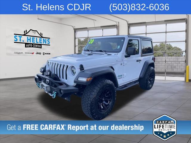 2020 Jeep Wrangler Sport S 4X4