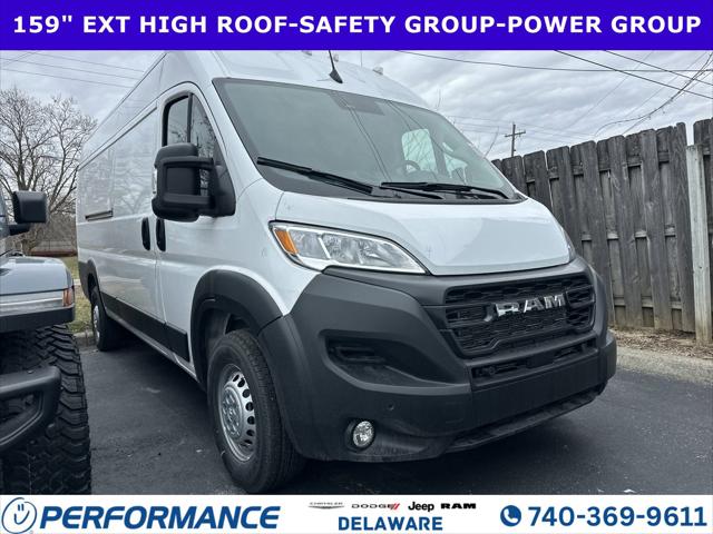 2025 RAM Ram ProMaster RAM PROMASTER 3500 TRADESMAN CARGO VAN HIGH ROOF 159 WB EXT