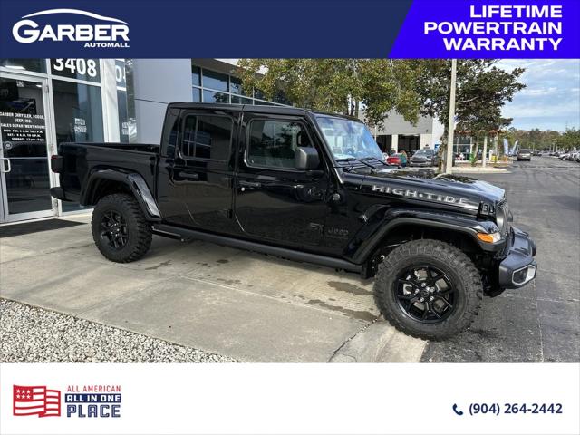 2025 Jeep Gladiator GLADIATOR HIGH TIDE 4X4 2025 Jeep Gladiator GLADIATOR HIGH TIDE 4X4