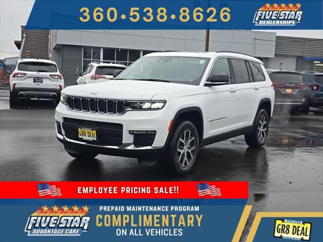 2025 Jeep Grand Cherokee GRAND CHEROKEE L LIMITED 4X4 2025 Jeep Grand Cherokee GRAND CHEROKEE L LIMITED 4X4