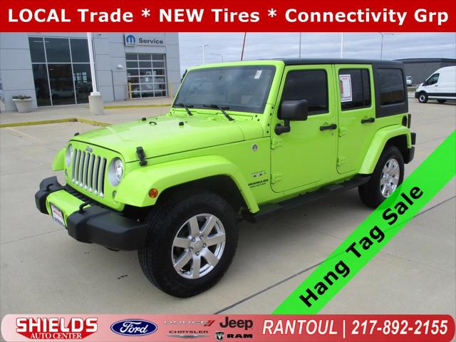 2017 Jeep Wrangler Unlimited Sahara 4x4