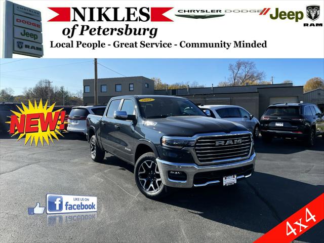 2025 RAM Ram 1500 RAM 1500 LARAMIE CREW CAB 4X4 57 BOX