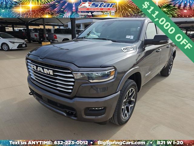 2025 RAM Ram 1500 RAM 1500 LARAMIE CREW CAB 4X4 57 BOX