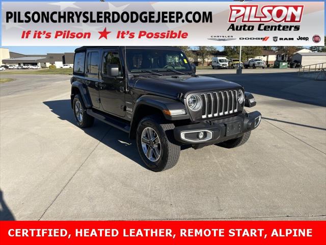 2021 Jeep Wrangler Unlimited Sahara 4x4