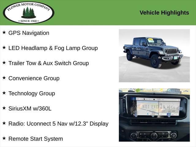 2025 Jeep Gladiator GLADIATOR SPORT S 4X4