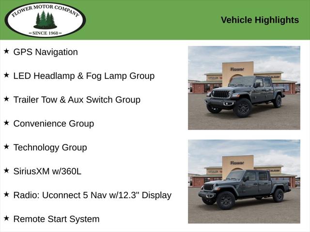 2025 Jeep Gladiator GLADIATOR SPORT S 4X4