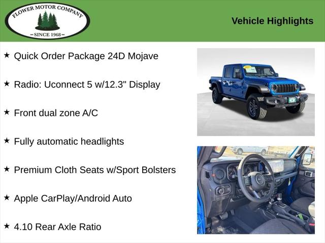 2025 Jeep Gladiator GLADIATOR MOJAVE 4X4