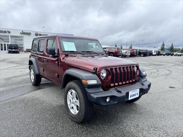 2021 Jeep Wrangler Unlimited Sport S 4x4 2021 Jeep Wrangler Unlimited Sport S 4x4