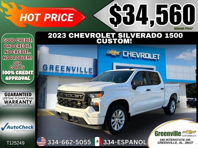 2023 Chevrolet Silverado 1500 2WD Crew Cab Short Bed Custom