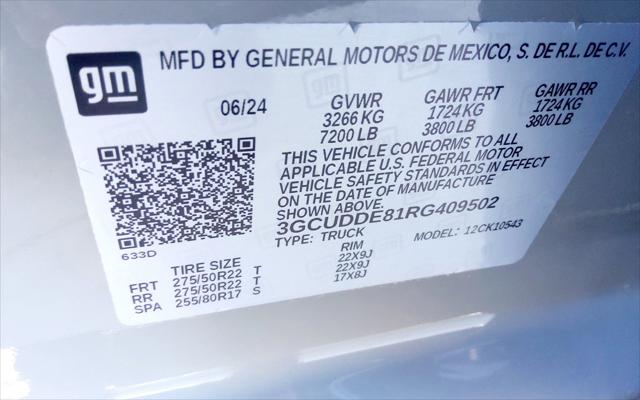 2024 Chevrolet Silverado 1500 4WD Crew Cab Short Bed LT