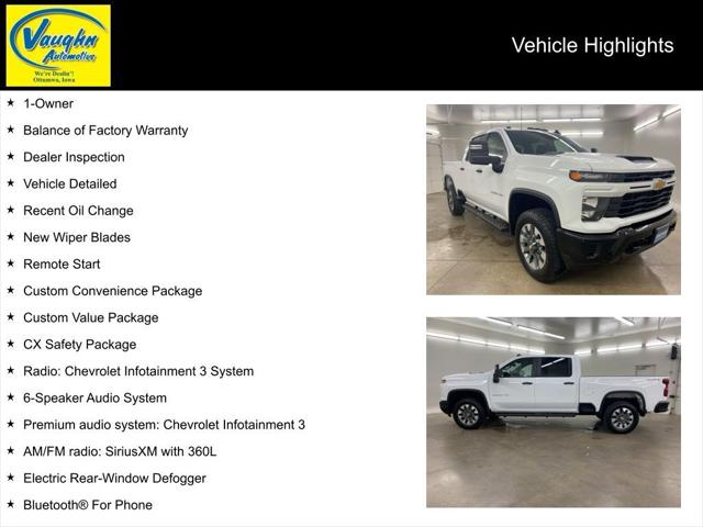 2024 Chevrolet Silverado 2500HD 4WD Crew Cab Standard Bed Custom