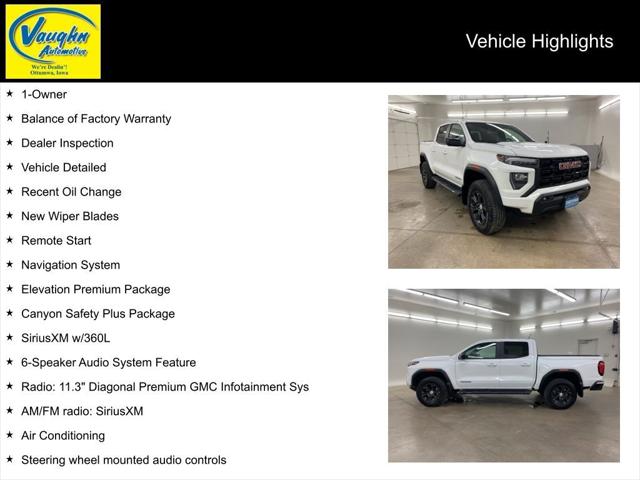 2023 GMC Canyon 4WD Crew Cab Short Box Elevation