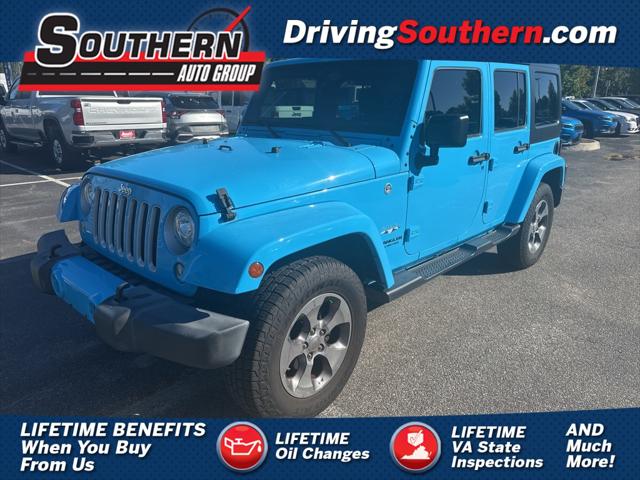 2017 Jeep Wrangler Unlimited Sahara 4x4