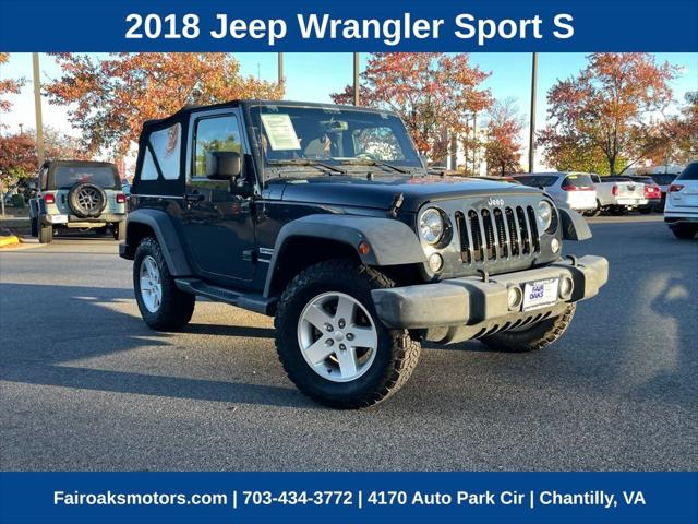 2018 Jeep Wrangler JK Sport S 4x4