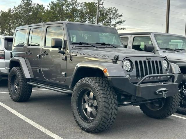 2017 Jeep Wrangler Unlimited Smoky Mountain 4x4