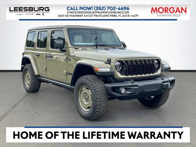 2025 Jeep Wrangler 4xe WRANGLER 4-DOOR WILLYS 41 4xe