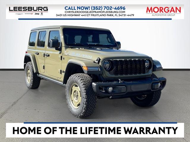 2025 Jeep Wrangler 4xe WRANGLER 4-DOOR WILLYS 41 4xe