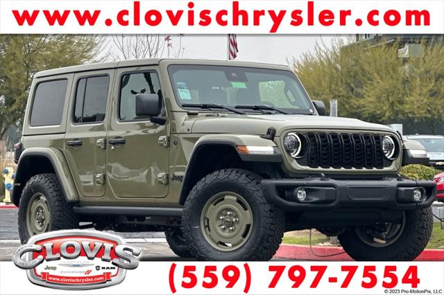 2025 Jeep Wrangler 4xe WRANGLER 4-DOOR WILLYS 41 4xe