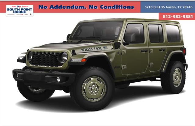 2025 Jeep Wrangler 4xe WRANGLER 4-DOOR WILLYS 41 4xe