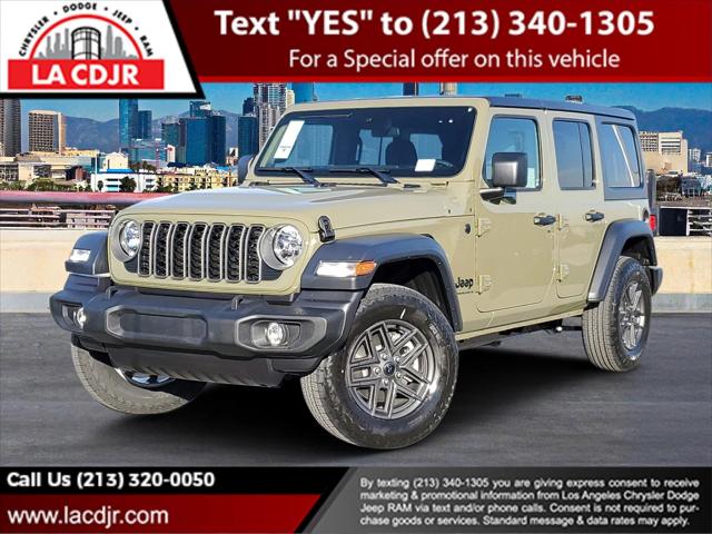 2025 Jeep Wrangler WRANGLER 4-DOOR SPORT S