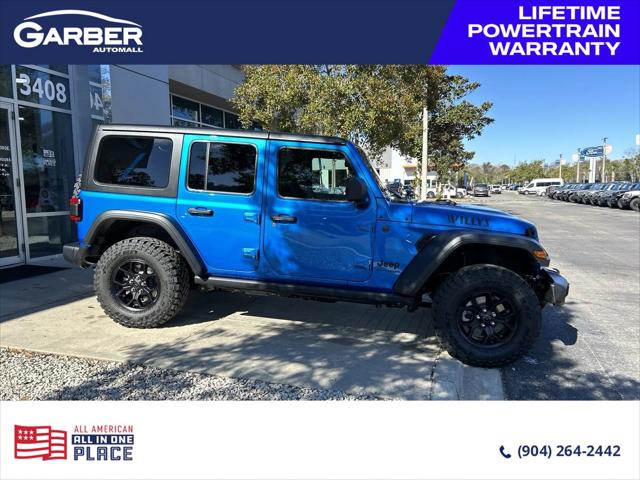 2025 Jeep Wrangler WRANGLER 4-DOOR WILLYS