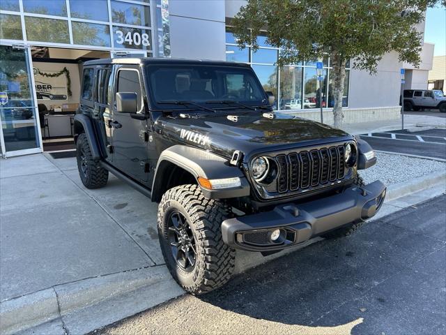 2025 Jeep Wrangler WRANGLER 4-DOOR WILLYS