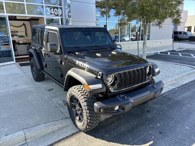 2025 Jeep Wrangler WRANGLER 4-DOOR WILLYS