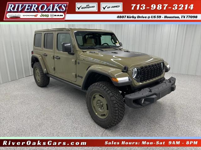 2025 Jeep Wrangler 4xe WRANGLER 4-DOOR WILLYS 41 4xe