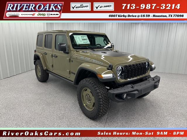 2025 Jeep Wrangler 4xe WRANGLER 4-DOOR WILLYS 41 4xe