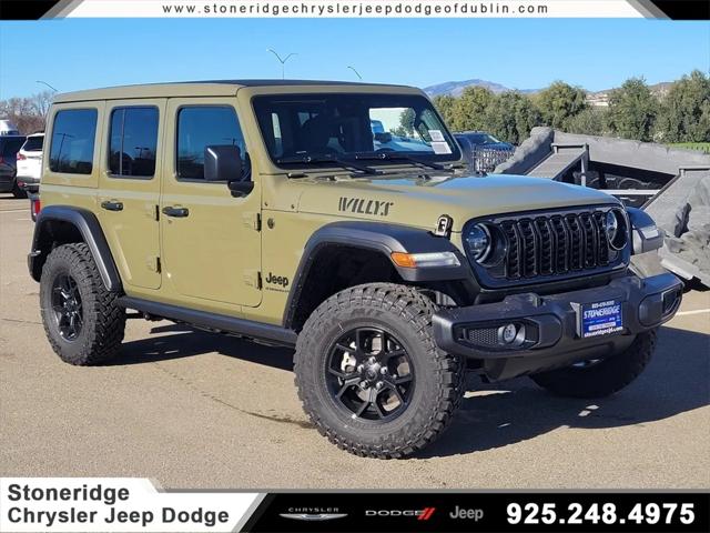 2025 Jeep Wrangler WRANGLER 4-DOOR WILLYS
