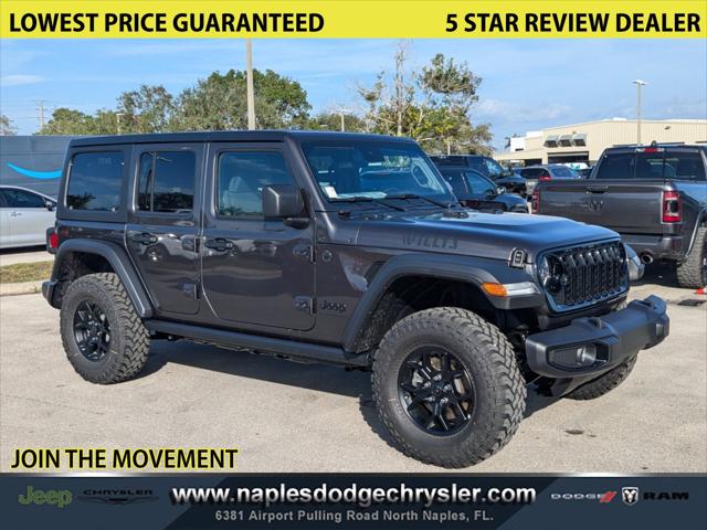 2025 Jeep Wrangler WRANGLER 4-DOOR WILLYS