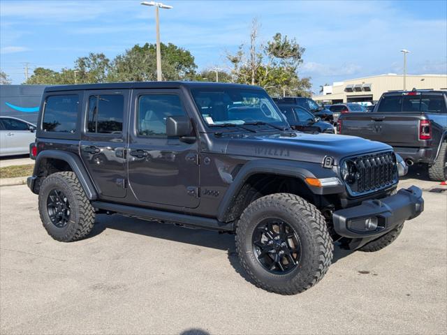 2025 Jeep Wrangler WRANGLER 4-DOOR WILLYS