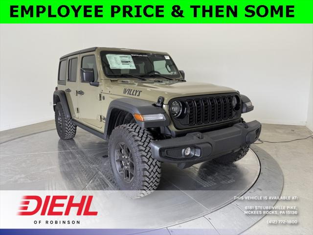 2025 Jeep Wrangler WRANGLER 4-DOOR WILLYS