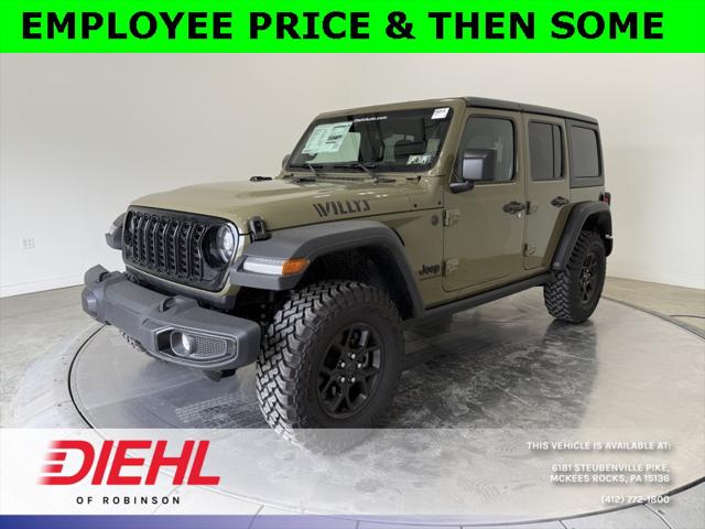 2025 Jeep Wrangler WRANGLER 4-DOOR WILLYS