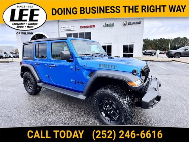 2025 Jeep Wrangler WRANGLER 4-DOOR WILLYS
