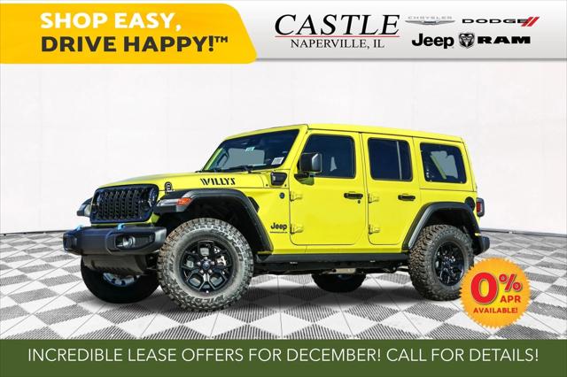 2024 Jeep Wrangler 4xe WRANGLER 4-DOOR WILLYS 4xe