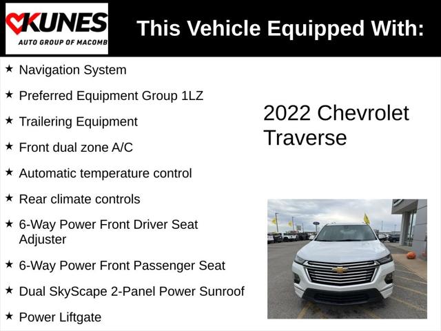 2022 Chevrolet Traverse AWD Premier