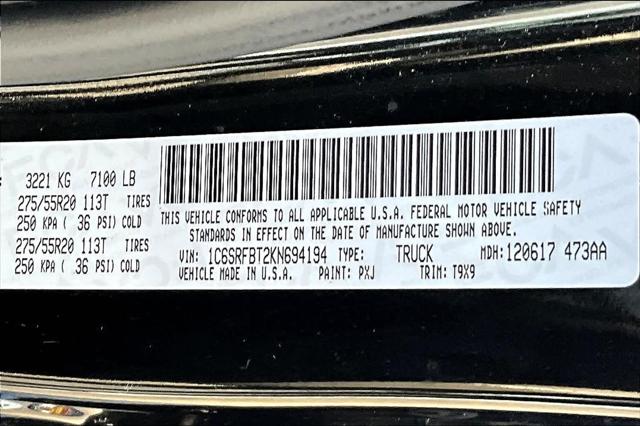 2019 Ram 1500 Big Horn/Lone Star Quad Cab 4x4 6'4" Box